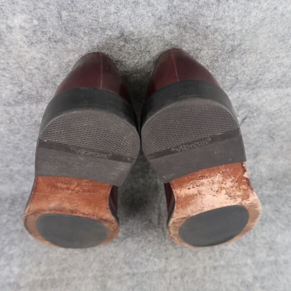 Rockport Shoes Men 8.5 Oxford Cap Toe Leather Dress Formal Classic Comfort Brown - Picture 12 of 16